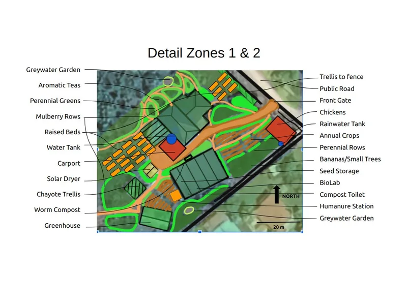 Richie's Homestead, San Salvador — family food forest and land regeneration